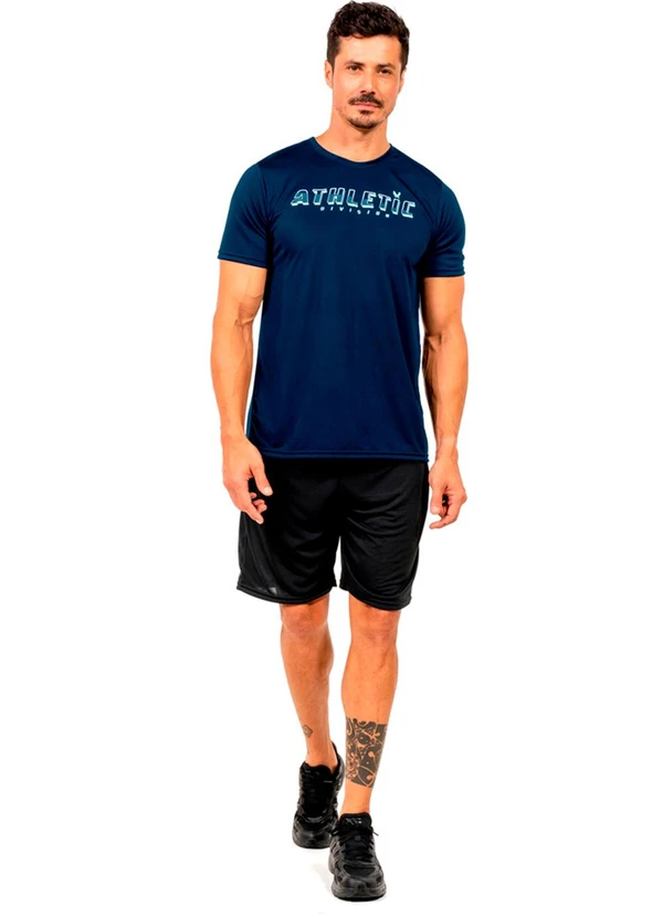 Decoy - Camiseta Leve Masculina Azul 2