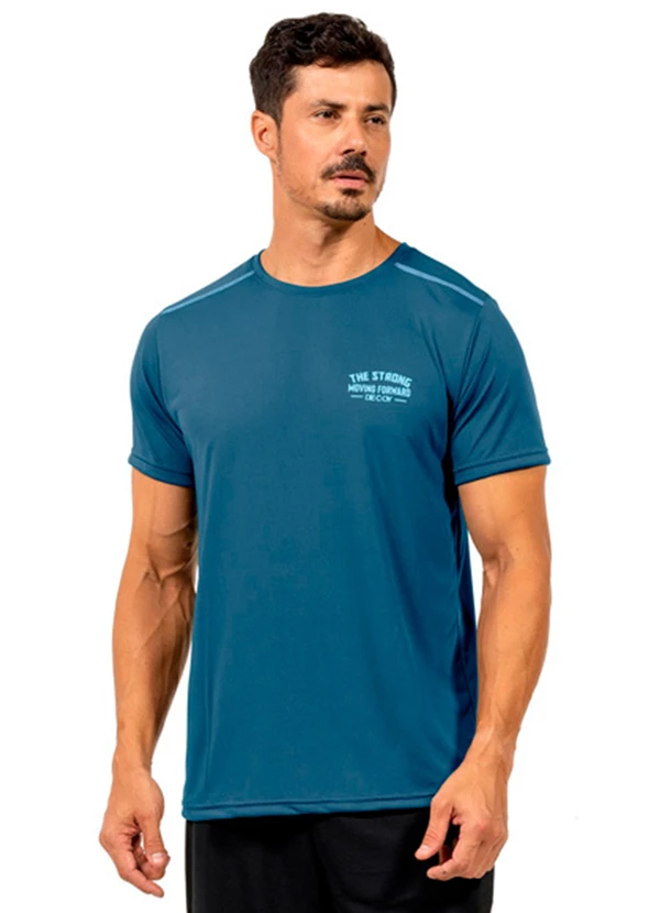 Decoy - Camiseta Leve Masculina Azul