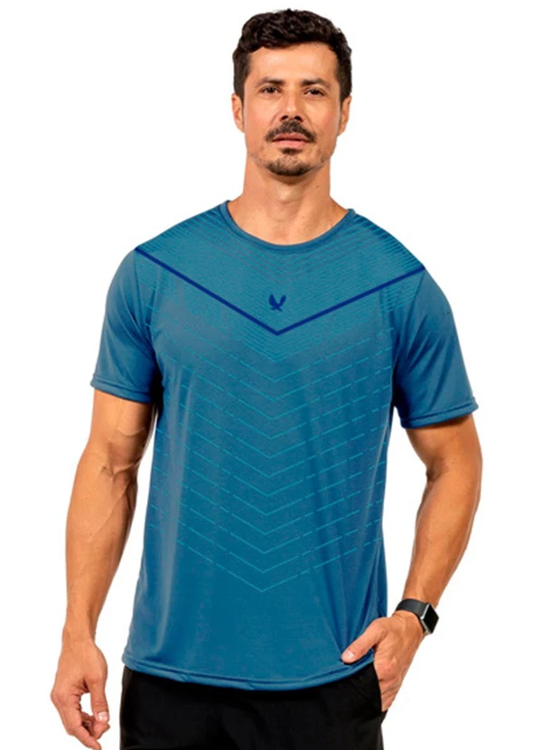 Decoy - Camiseta Leve Masculina Azul 1