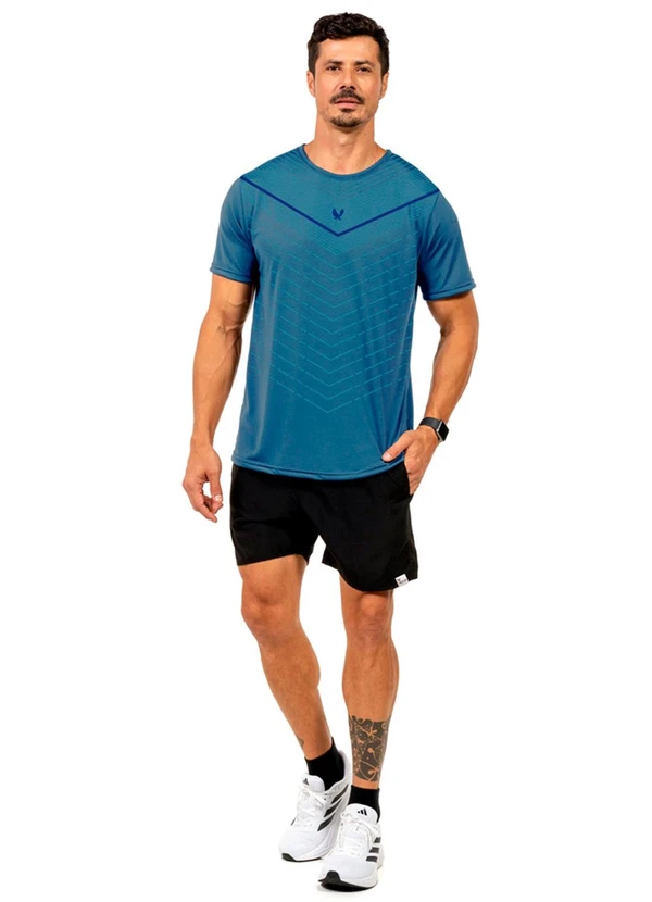 Decoy - Camiseta Leve Masculina Azul 2
