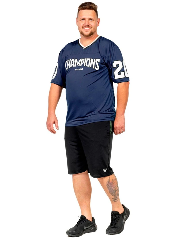 Decoy - Camiseta Leve Masculina Azul 2