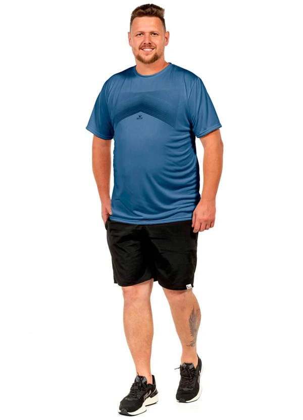 Decoy - Camiseta Leve Masculina Azul 2