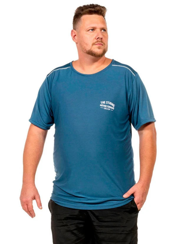Decoy - Camiseta Leve Masculina Azul