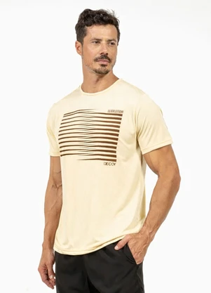 Decoy - Camiseta Leve Masculina Bege - DECOY