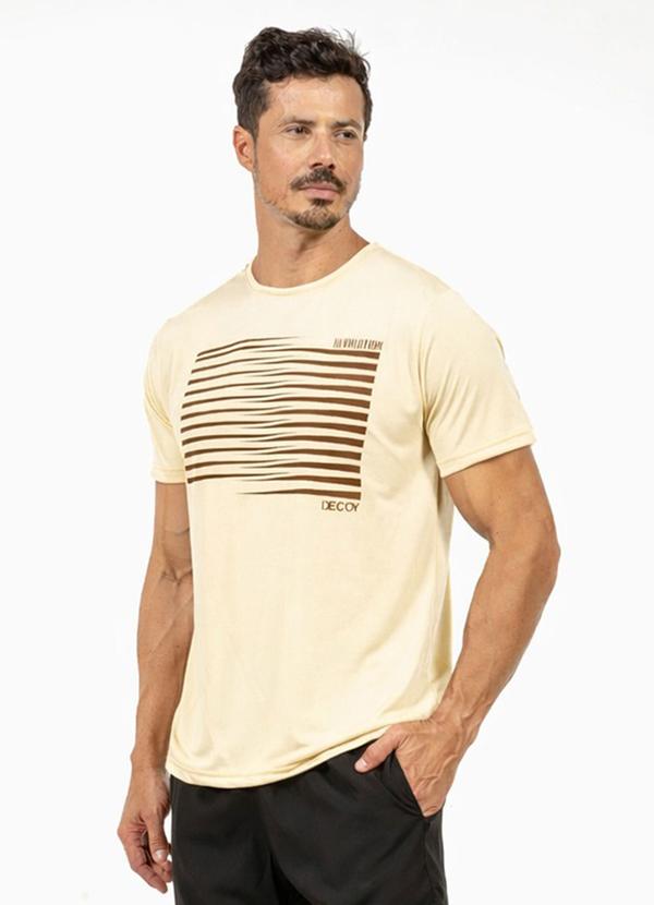 Decoy - Camiseta Leve Masculina Bege