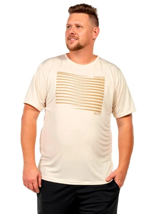 Decoy - Camiseta Leve Masculina Bege - DECOY