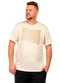 Decoy - Camiseta Leve Masculina Cinza - variação: Bege