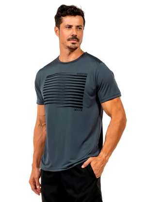 Decoy - Camiseta Leve Masculina Cinza - DECOY