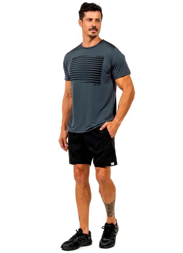 Decoy - Camiseta Leve Masculina Cinza 2
