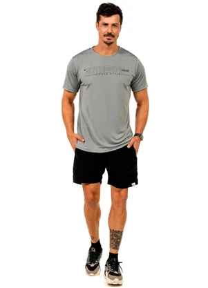 Decoy - Camiseta Leve Masculina Cinza - DECOY