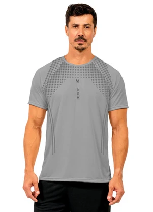 Decoy - Camiseta Leve Masculina Cinza - DECOY