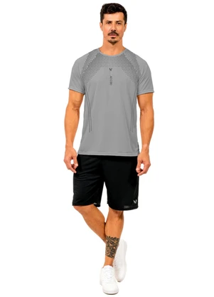Decoy - Camiseta Leve Masculina Cinza - DECOY