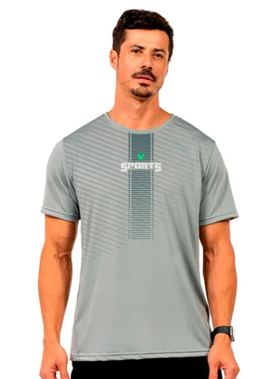 Decoy - Camiseta Leve Masculina Cinza - DECOY