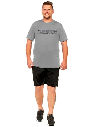 Decoy - Camiseta Leve Masculina Cinza - DECOY