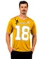 Decoy - Camiseta Leve Masculina Vermelho - variação: Dourado
