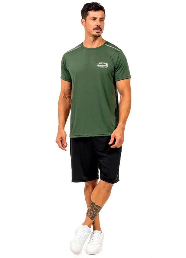 Decoy - Camiseta Leve Masculina Verde 2