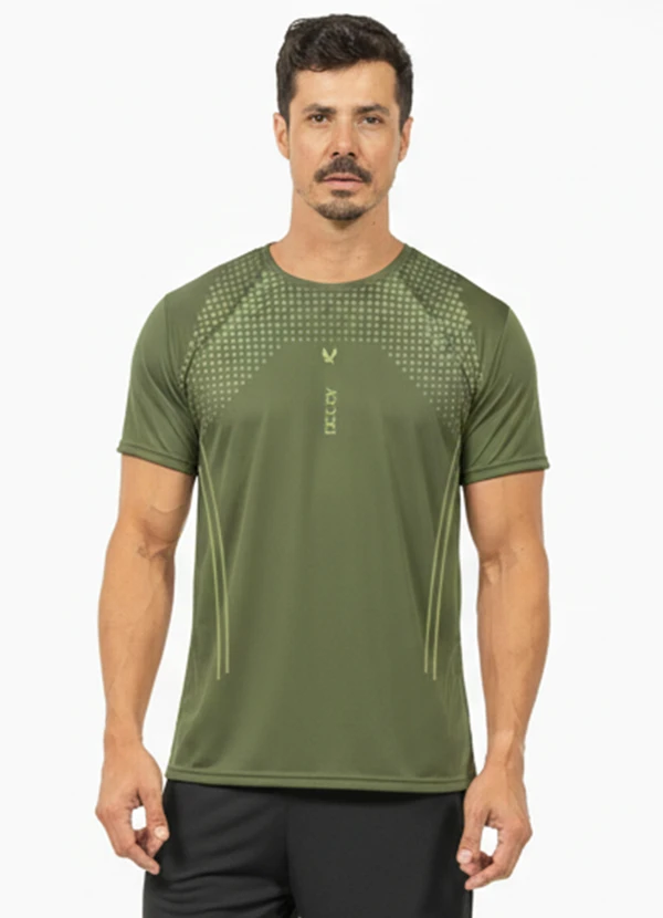 Decoy - Camiseta Leve Masculina Verde