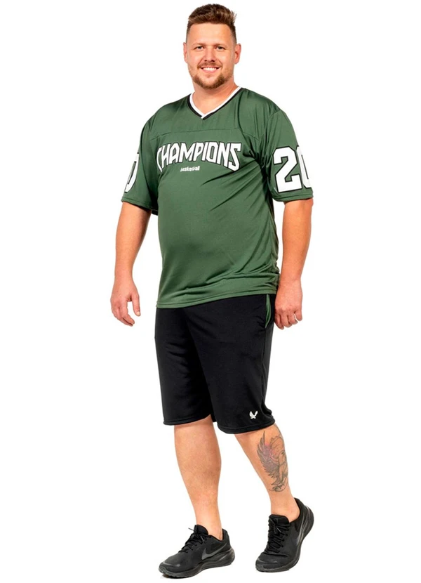 Decoy - Camiseta Leve Masculina Verde 2