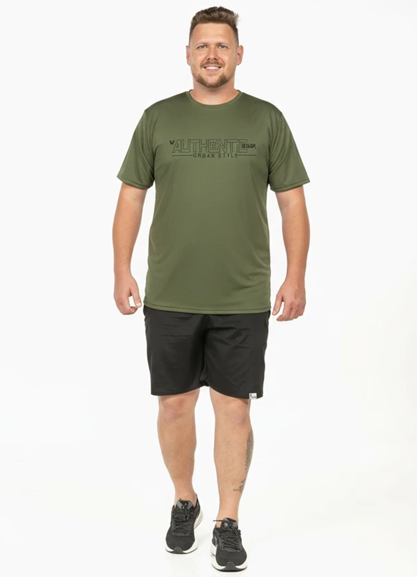 Decoy - Camiseta Leve Masculina Verde 2