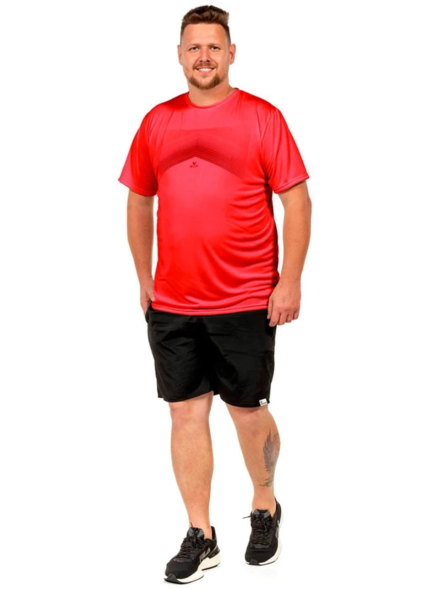 Decoy - Camiseta Leve Masculina Vermelho 2