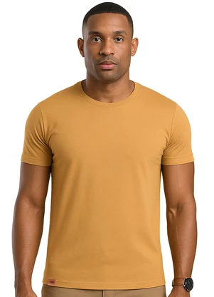 Biogás - Camiseta M/C Cotton Premium Bege - BIOGÁS
