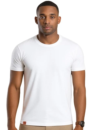 Biogás - Camiseta M/C Cotton Premium Branco - BIOGÁS
