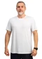 Biogás - Camiseta M/C Dry Poliamida Furadinha Imp. Branco - variação: Branco