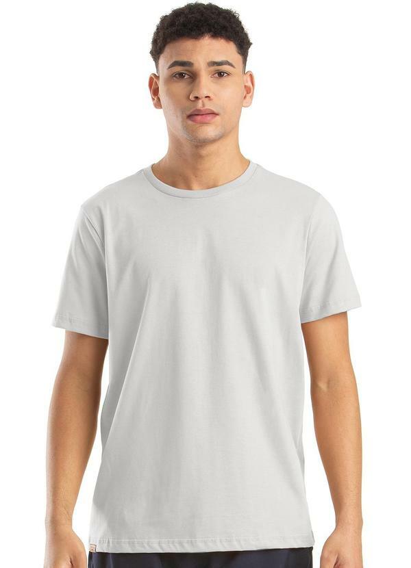 Biogás - Camiseta M/C Malha Branco