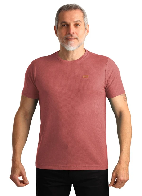 Biogás - Camiseta M/C Malha Honey Petala