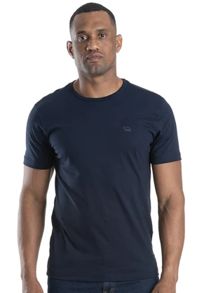 Biogás - Camiseta M/C Malha Premium Azul - BIOGÁS