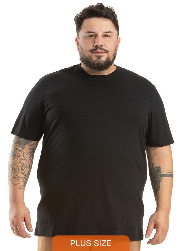 Biogás - Camiseta M/C Malha Premium Preto