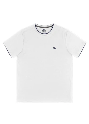 Biogás - Camiseta M/C Meia Malha Branco - BIOGÁS