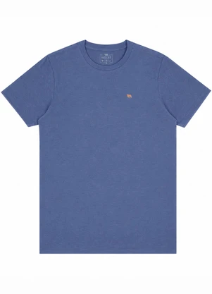 Biogás - Camiseta M/C Meia Malha Denim Escuro - BIOGÁS