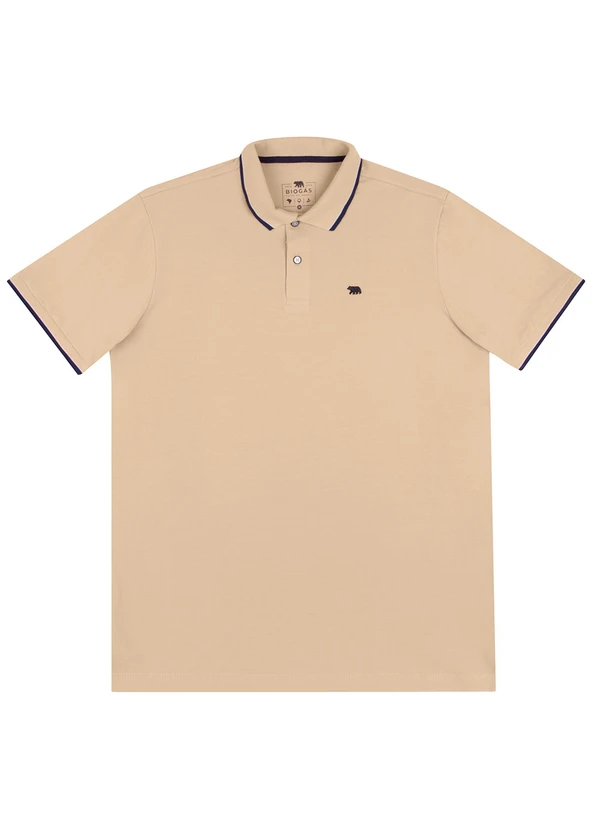 Biogás - Camiseta M/C Meia Malha Deserto