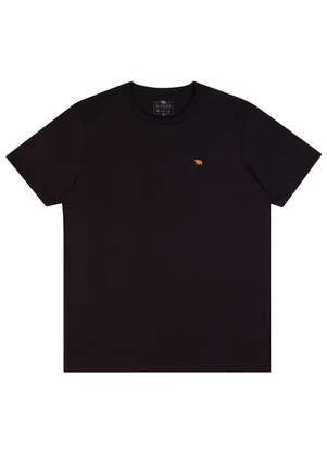 Biogás - Camiseta M/C Meia Malha Preto - BIOGÁS