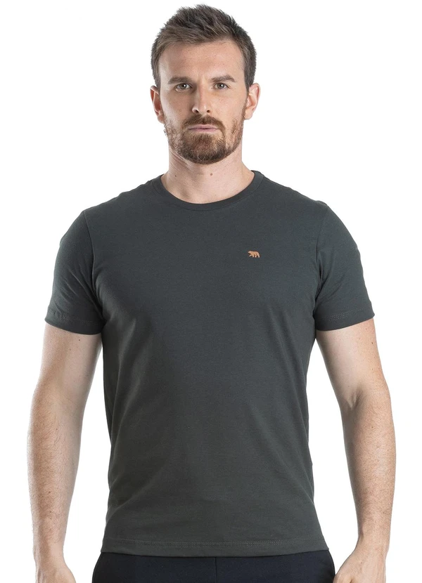 Biogás - Camiseta M/C Meia Malha Verde 1