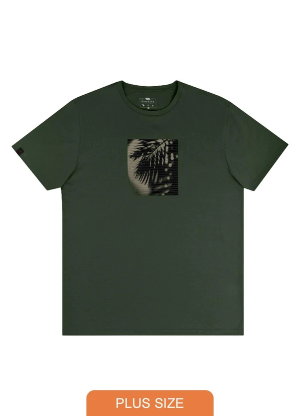 Biogás - Camiseta M/C Meia Malha Verde
