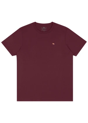 Biogás - Camiseta M/C Meia Malha Vermelho - BIOGÁS