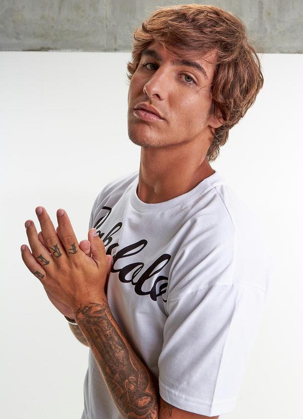 Pakalolo - Camiseta Manga Curta Masculina Branco