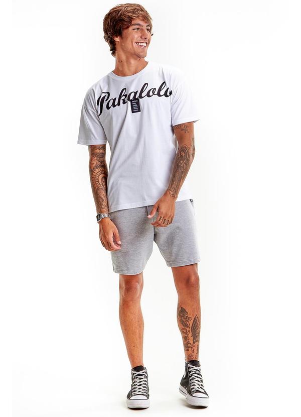 Pakalolo - Camiseta Manga Curta Masculina Branco 3