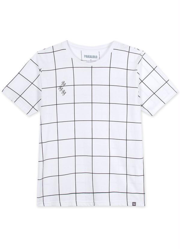 Pakalolo - Camiseta Manga Curta Masculina Branco
