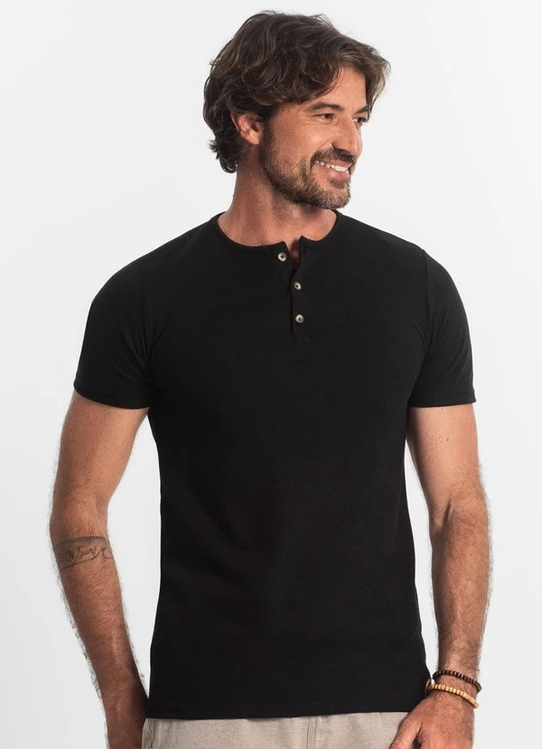 Select - Camiseta Manga Curta Masculino Adulto Preto