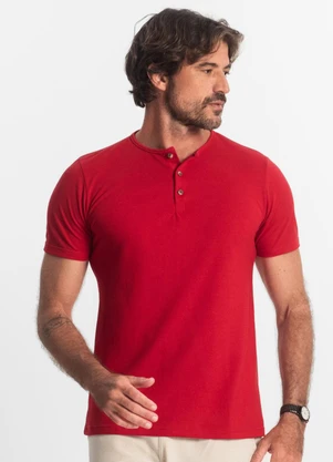 Select - Camiseta Manga Curta Masculino Adulto Vermelho - SELECT