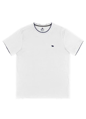 Biogás - Camiseta Manga Curta Meia Malha Branco - BIOGÁS