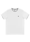 Biogás - Camiseta Manga Curta Meia Malha Camurça - variação: Branco
