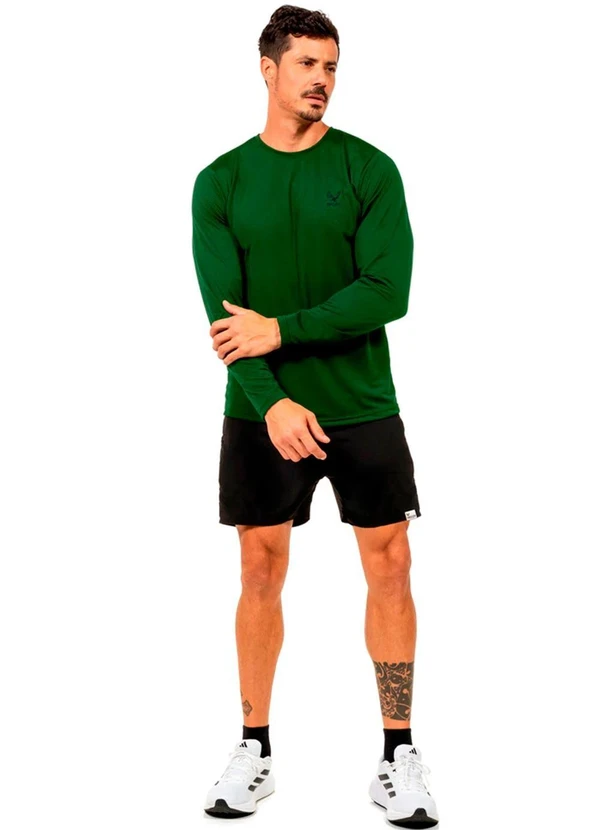 Decoy - Camiseta Manga Longa Masculina Verde