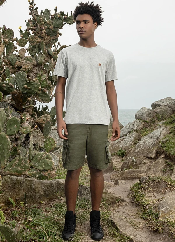 The Philippines - Camiseta Masculina Adulto Cinza 3