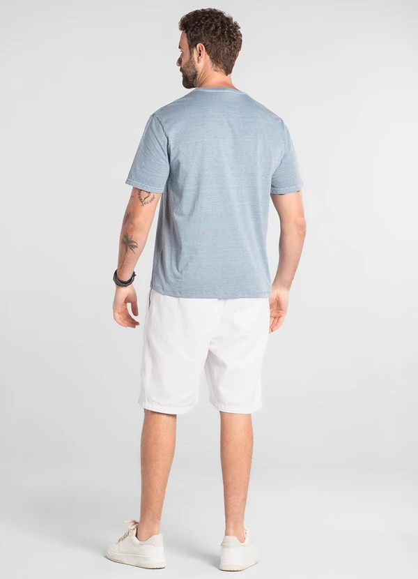 The Philippines - Camiseta Masculina Algodão Azul 4