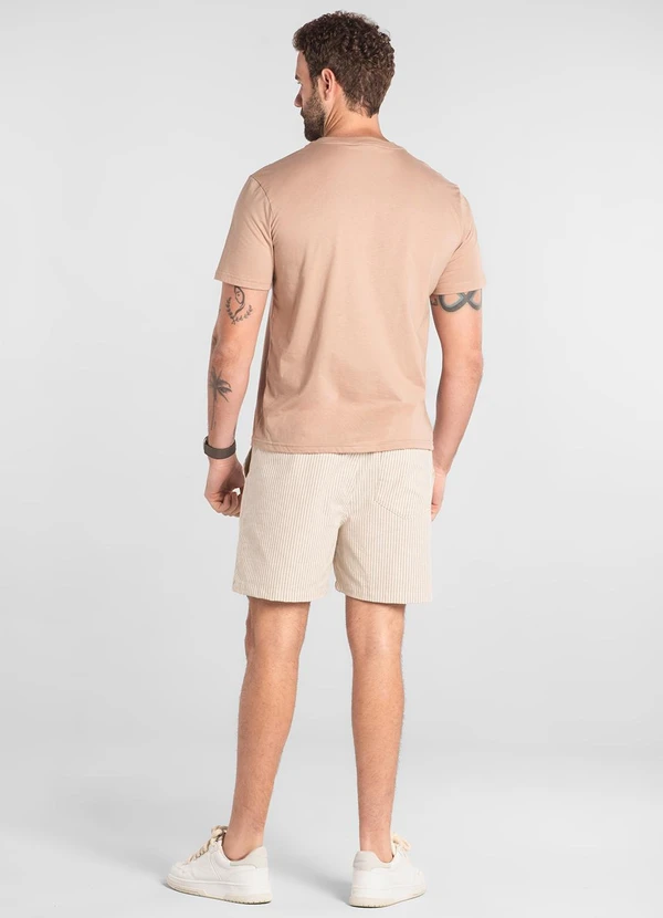 The Philippines - Camiseta Masculina Algodão The Philippines Marrom 2