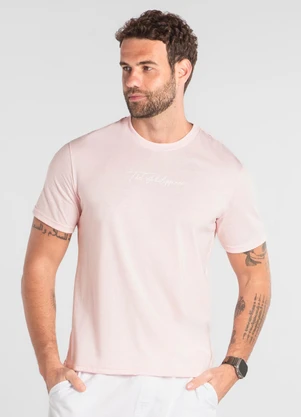 The Philippines - Camiseta Masculina Algodão Rosa - THE PHILIPPINES